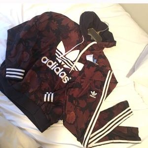 Adidas leaf camo set